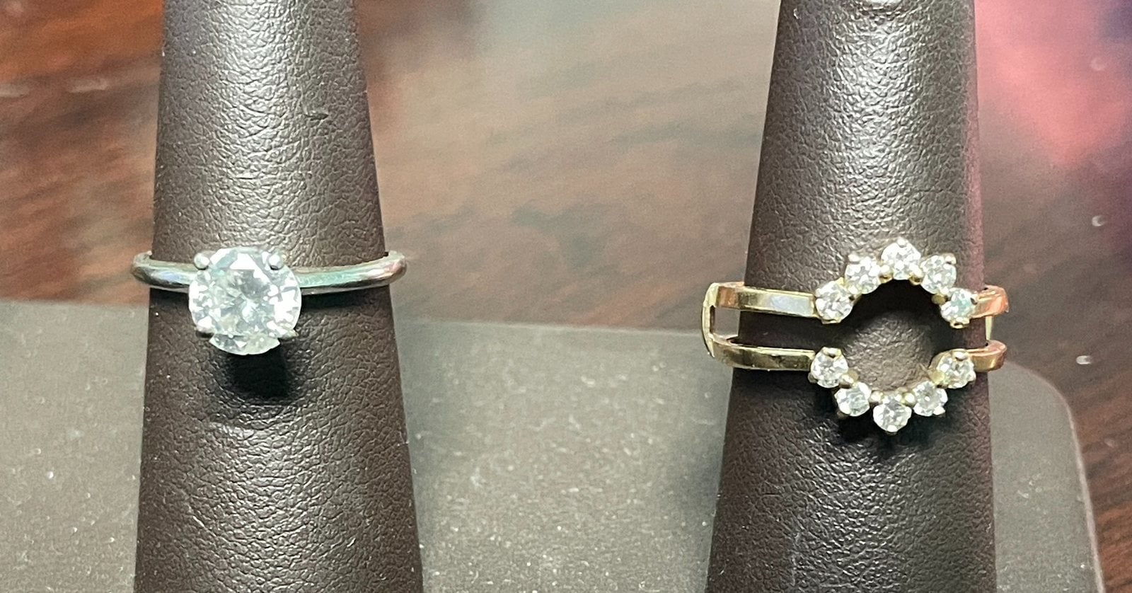 Two diamonds