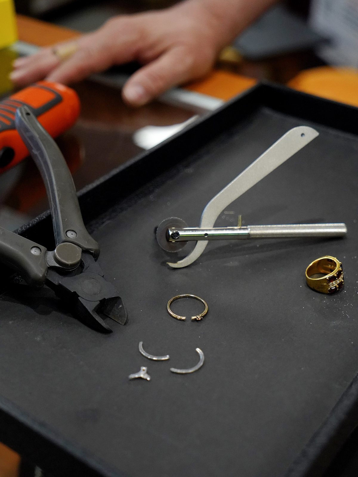 A ring sizer